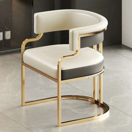 Contemporary Armrest Dining Chairs - Très Elite