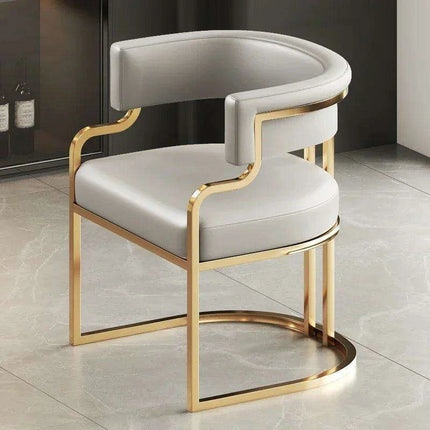 Contemporary Armrest Dining Chairs - Très Elite