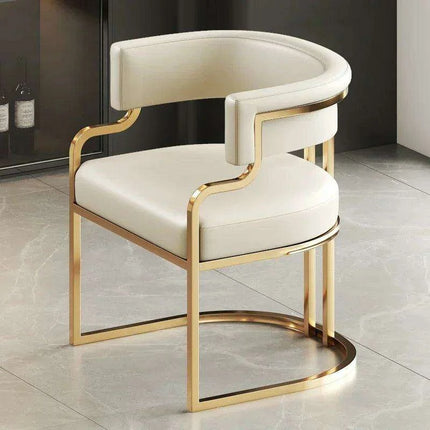 Contemporary Armrest Dining Chairs - Très Elite