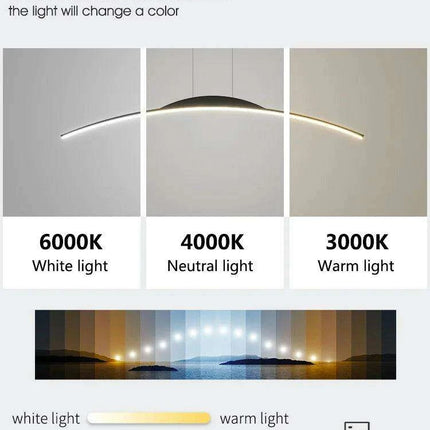 Contemporary Italian Adjustable Pendant Light - Customizable Lighting with Durable Aluminum and Flexible Silica Gel..