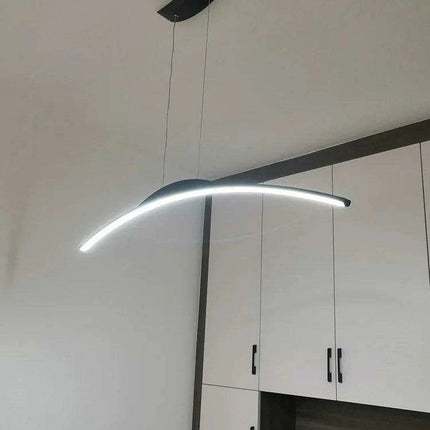 Contemporary Italian Adjustable Pendant Light - Customizable Lighting with Durable Aluminum and Flexible Silica Gel..