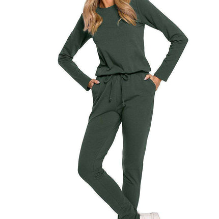 Contemporary Knit Bodycon Jumpsuit - Très Elite