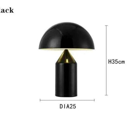 Contemporary Mushroom LED Table Lamp - Stylish Lighting for Modern Spaces - Très Elite