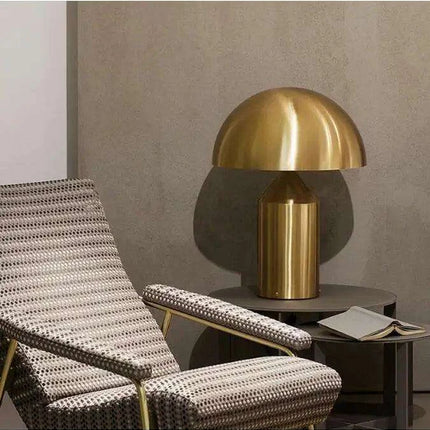 Contemporary Mushroom LED Table Lamp - Stylish Lighting for Modern Spaces - Très Elite
