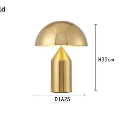 Contemporary Mushroom LED Table Lamp - Stylish Lighting for Modern Spaces - Très Elite