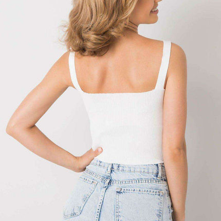Contemporary Ribbed Acrylic Top - Très Elite