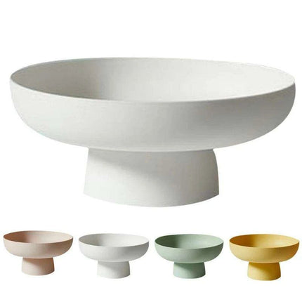 Contemporary Round Fruit Basket with Innovative Drainage for a Modern Kitchen - Très Elite