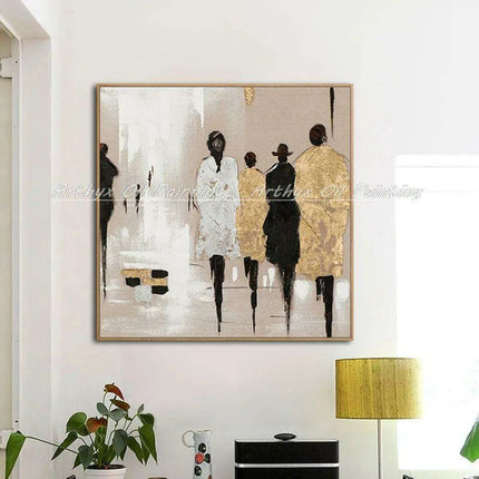 Contemporary Urban Elegance: Handcrafted Acrylic Art for Modern Living Spaces - Très Elite