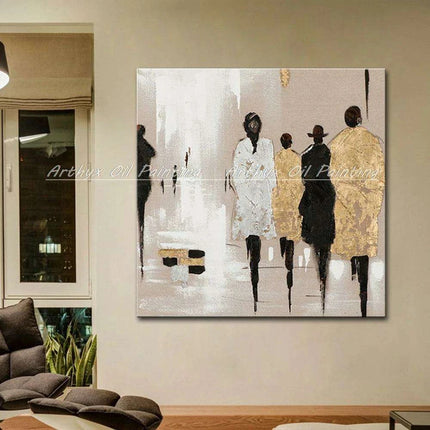 Contemporary Urban Elegance: Handcrafted Acrylic Art for Modern Living Spaces - Très Elite