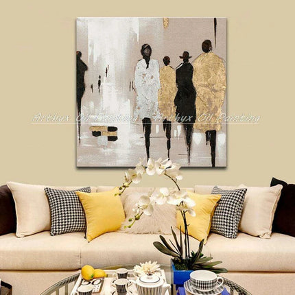 Contemporary Urban Elegance: Handcrafted Acrylic Art for Modern Living Spaces - Très Elite