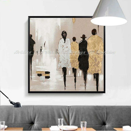 Contemporary Urban Elegance: Handcrafted Acrylic Art for Modern Living Spaces - Très Elite