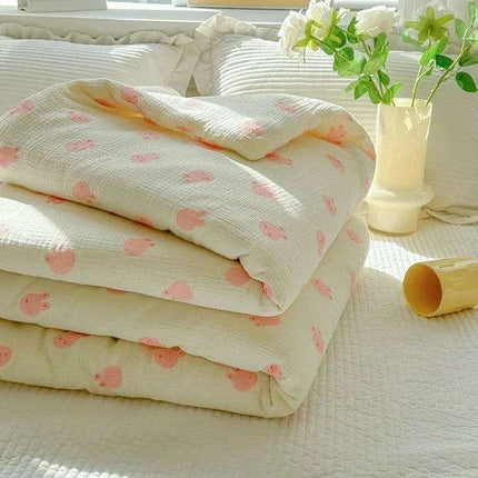 Cooling Lightweight Summer Comfort Quilt for Single Beds - Soft Air-Conditioning Blanket/Duvet - Très Elite