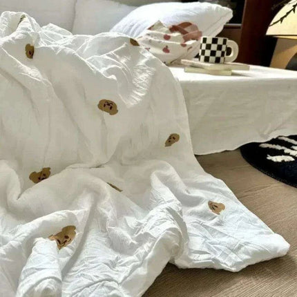 Cooling Lightweight Summer Comfort Quilt for Single Beds - Soft Air-Conditioning Blanket/Duvet - Très Elite