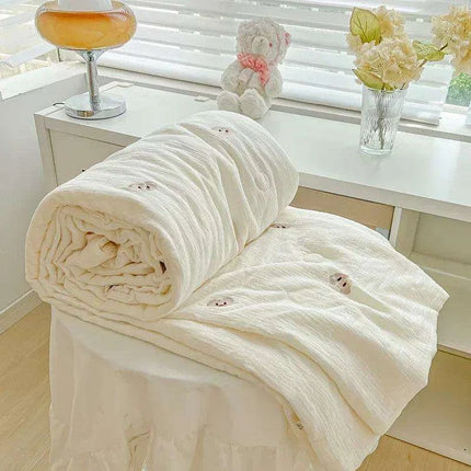 Cooling Lightweight Summer Comfort Quilt for Single Beds - Soft Air-Conditioning Blanket/Duvet - Très Elite
