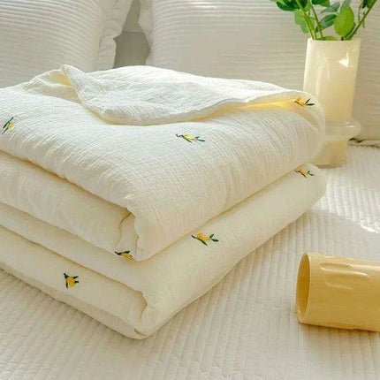 Cooling Lightweight Summer Comfort Quilt for Single Beds - Soft Air-Conditioning Blanket/Duvet- Très Elite- Très Elite