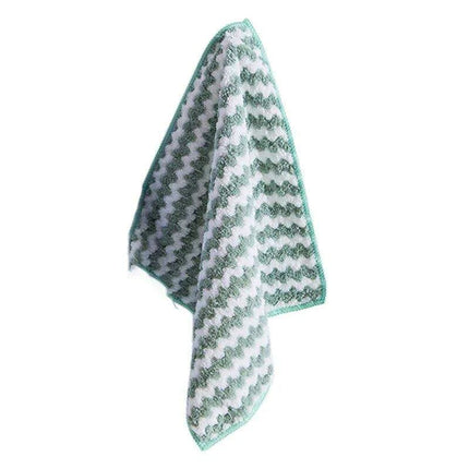 Coral Fleece Kitchen Cleaning Cloths - Super Absorbent Dishwashing Rags for Effortless Cleaning - Très Elite