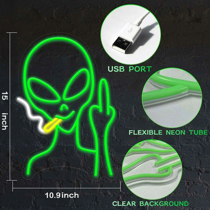 Cosmic Vibe LED Neon Light: Adjustable Brightness for Stylish Home and Party Ambiance - Très Elite