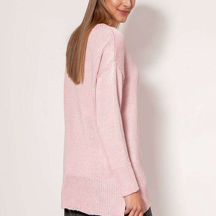 Cosy Thigh-Length Knit Jumper - Très Elite