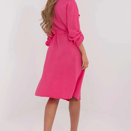 Cotton Midi Shirt Dress Breathable Summer Style Everyday - Très Elite