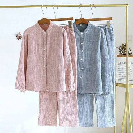 Couples' Deluxe Four-Layer Cotton Sleep Sets - Ultimate Comfort Pajamas - Très Elite