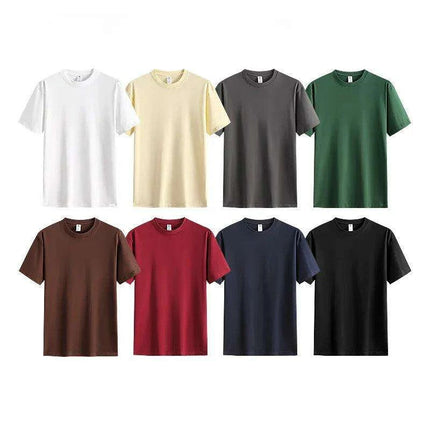 Couples' Premium Heavyweight Cotton Tee - Unisex Summer Short Sleeve Top - Très Elite