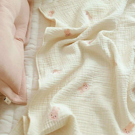 Cozy Bear Cotton Infant Sleep Wrap - Adorable Blanket for Sweet Dreams - Très Elite