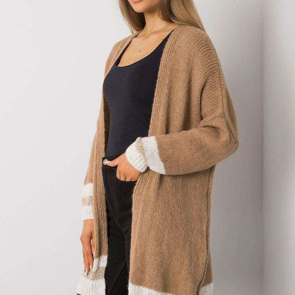 Cozy Camel Knit Cardigan for Ultimate Comfort - Très Elite