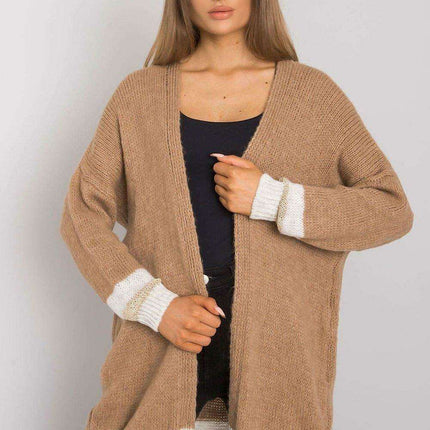 Cozy Camel Knit Cardigan for Ultimate Comfort - Très Elite