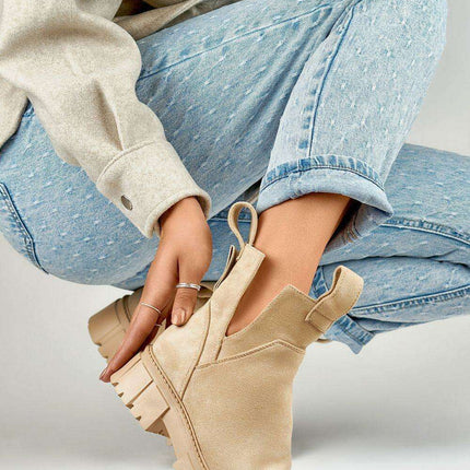 Cozy Chic Eco-Friendly Heeled Ankle Boots - Très Elite