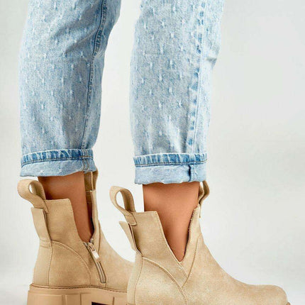 Cozy Chic Eco-Friendly Heeled Ankle Boots - Très Elite