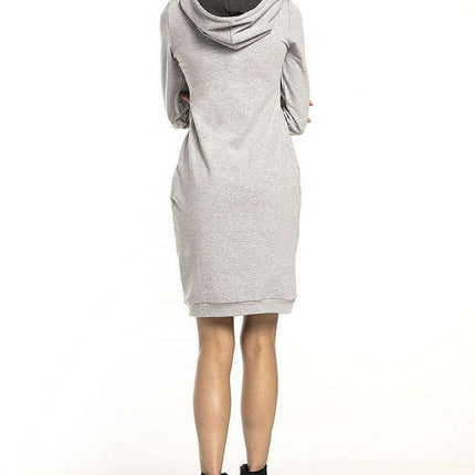 Cozy Chic Hooded Sweatshirt Dress - Très Elite
