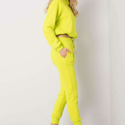 Cozy Chic Hooded Sweatshirt and Tailored Lounge Pants Set - Très Elite
