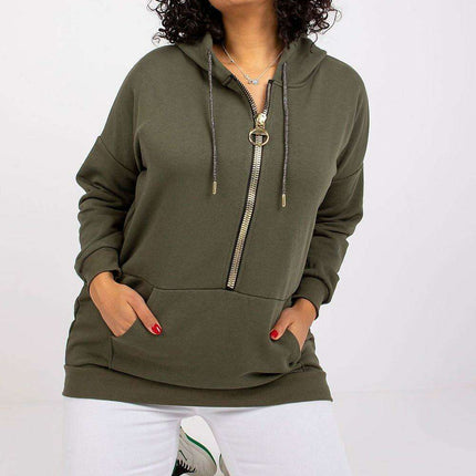 Cozy Chic Kangaroo Pocket Hoodie Sweatshirt - Très Elite