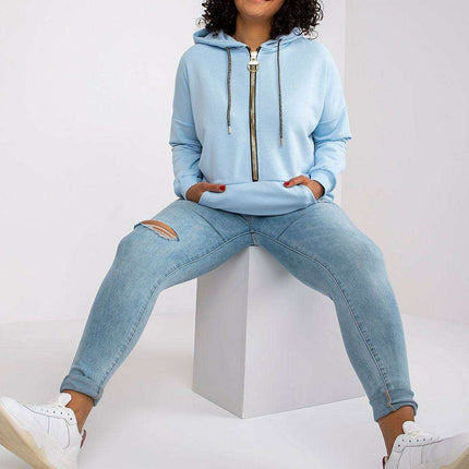 Cozy Chic Kangaroo Pocket Hoodie Sweatshirt - Très Elite