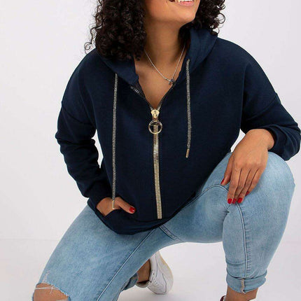 Cozy Chic Kangaroo Pocket Hoodie Sweatshirt - Très Elite