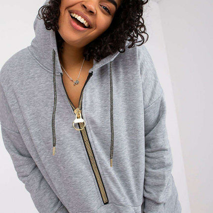 Cozy Chic Kangaroo Pocket Hoodie Sweatshirt - Très Elite