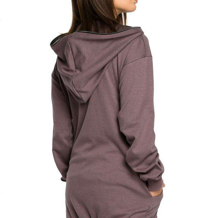 Cozy Chic Oversized Zip-Up Hoodie - Très Elite