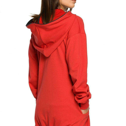 Cozy Chic Oversized Zip-Up Hoodie - Très Elite