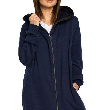 Cozy Chic Oversized Zip-Up Hoodie - Très Elite