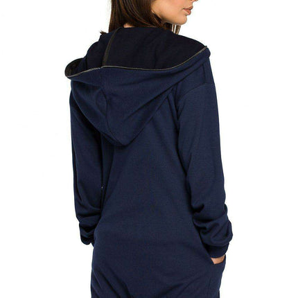 Cozy Chic Oversized Zip-Up Hoodie - Très Elite
