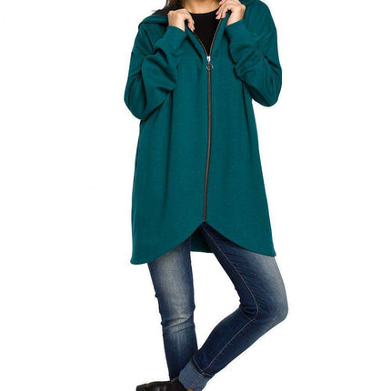 Cozy Chic Oversized Zip-Up Hoodie - Très Elite