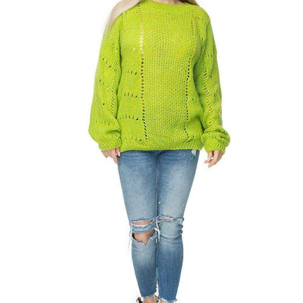 Cozy Chic Peekaboo Knit Sweater - Très Elite