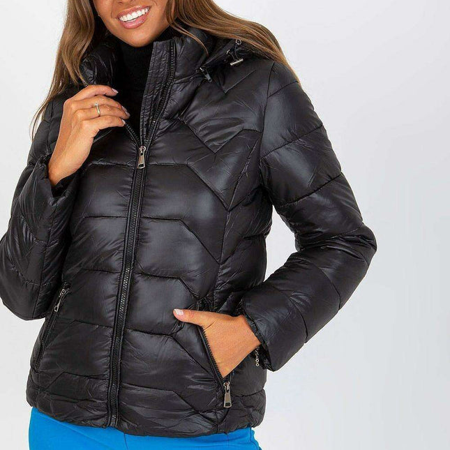 Cozy Chic Quilted Hooded Winter Jacket for Women