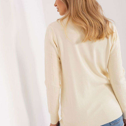 Cozy Chic Textured Cotton Sweater - Très Elite
