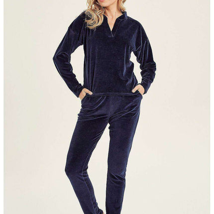 Cozy Chic Velour Tracksuit Set