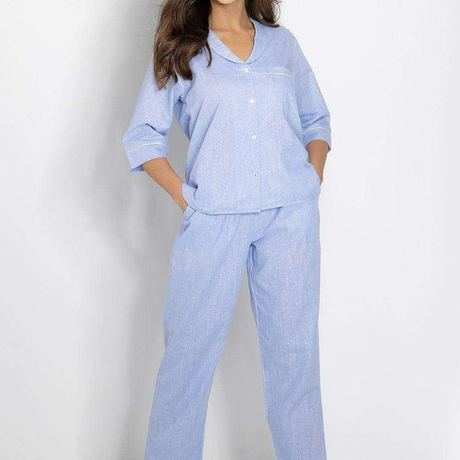 Cozy Chic: Women's Elegant Oversized Lounge Pajama Set