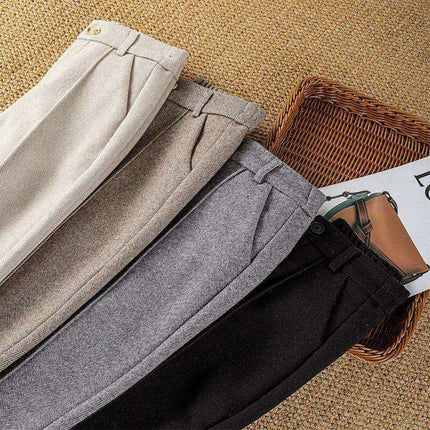 Cozy Chic Women's Velvet Harem Pants for Winter - Très Elite