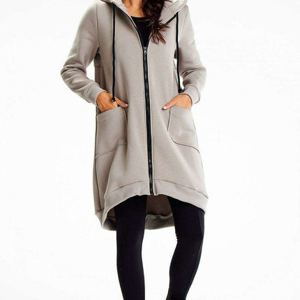 Cozy Comfort Zip-Up Sweatshirt - Très Elite