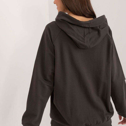 Cozy Cotton Blend Hooded Sweatshirt - Très Elite
