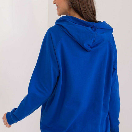 Cozy Cotton Blend Hooded Sweatshirt - Très Elite